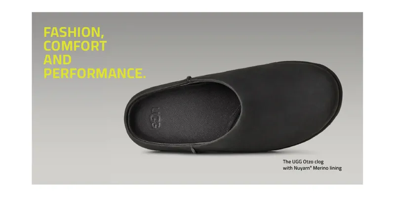 UGG Integrates Nuyarn Technology into New Otzo Clog Featuring RWS-Certified Wool